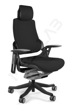 Ergonomiczny fotel biurowy Wau czarny