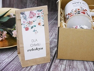 Подарочный набор ко Дню учителя, коробка с медовой кружкой