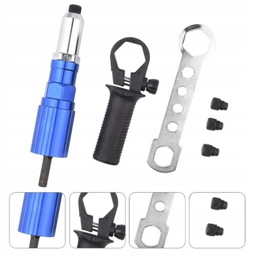 ЗАКЛЕПОЧКА ДЛЯ ОТВЕРТКИ ЭЛЕКТРИЧЕСКИЙ ПЕРЕХОДНИК НАБОР ИЗ 3 ПЕРЕХОДНИКОВ