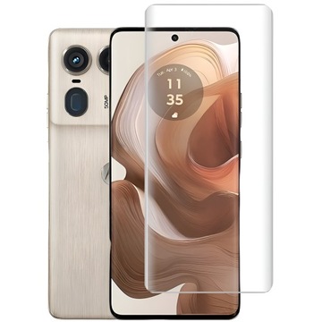 SZKŁO HARTOWANE UV PEŁNE DO MOTOROLA EDGE 50 PRO ZAKRZYWIONE KRAWĘDZIE