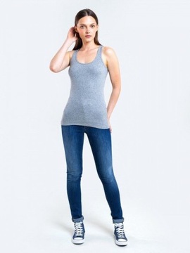 Big Star Женская серая топ Alena 901 XS