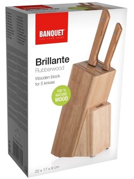 BANQUET UNIWERSALNY STOJAK BLOK DO NOŻY NA NOŻE