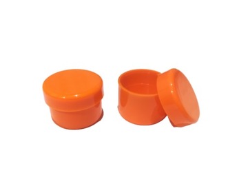 Pojemniczek słoiczek 10 ml 100 szt [005] Pomarancz