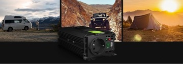 ПРЕОБРАЗОВАТЕЛЬ НАПРЯЖЕНИЯ GREEN CELL INVGC04 24 В 500 Вт