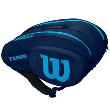 Torba Wilson Team Padel Bag odcienie niebieskiego, komora termoizolacyjna