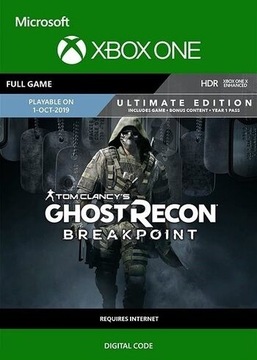 TOM CLANCY'S GHOST RECON BREAKPOINT ULTIMATE XBOX
