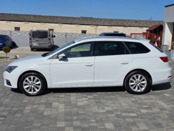 Seat Leon III ST Facelifting 1.6 TDI 115KM 2019 Seat Leon 1.6TDI 116PS Automat Ledy Kamera Sliczny Gwarancja 1.6 Diesel, zdjęcie 31