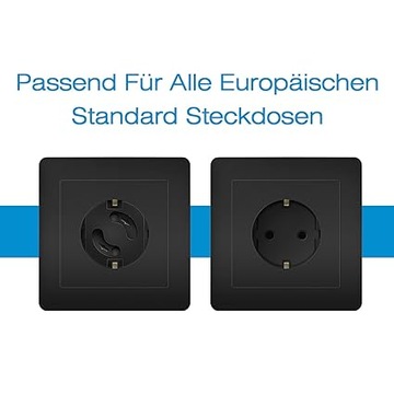 NORJEWS Защитные приспособления для розеток с защитой от детей, поворотные, 19 шт.