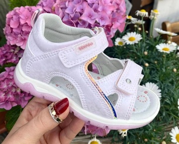 Кожаные сандалии BEFADO с внутренней стороны, польские сандалии, легкая резинка 24