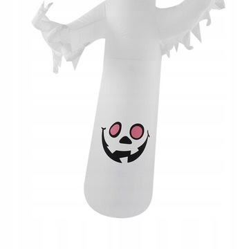2,4 m Halloween nadmuchiwany biały duch z
