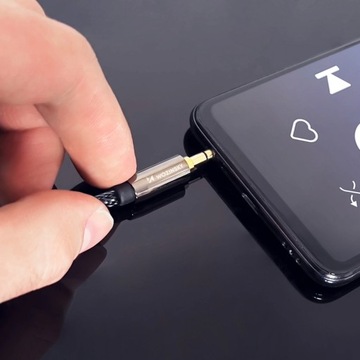Удлинитель Wozinsky mini jack (гнездо-папа) AUX удлинитель 3 м черный
