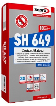 Sopro SH 649 0,6л Силикатная смола, набор из 2 флаконов