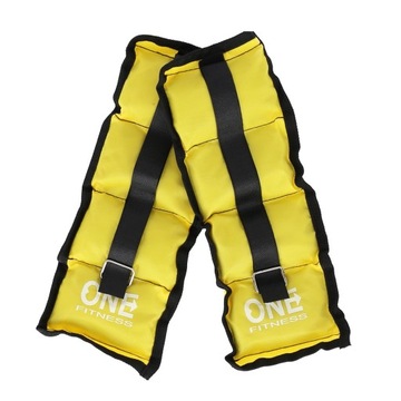 ONE FITNESS WW01 OBCIĄŻNIKI ŻÓŁTE 2 X 0.7 KG