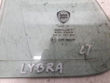 LANCIA LYBRA SW KOMBI 99-05 SKLO (OKNO) DVEŘE LEVÝ ZADNÍ MALÉ
