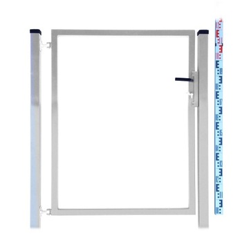 КАЛИТКА 120см оцинкованная РАМА ДВЕ СТОЙКИ для забора оцинкованная 123см