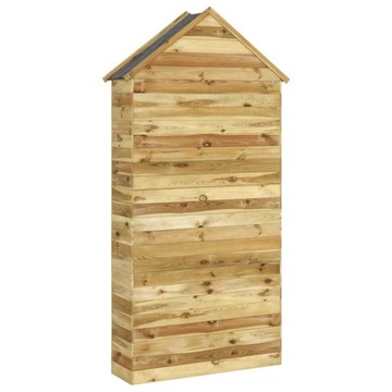 VidaXL Сарай для садового инструмента, 107x37x220 см,