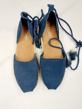 ESPADRYLE TOMS Katalina Suede R.35 TO92L