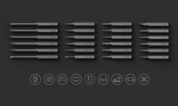 ОРИГИНАЛЬНЫЙ НАБОР ОТВЕРТОК XIAOMI ЭЛЕКТРИЧЕСКАЯ ОТВЕРТКА 24 шт.