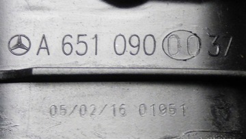 KOLEKTOR SACÍ/ZBĚRNÉ MERCEDES 2.2 CDI A6510900037