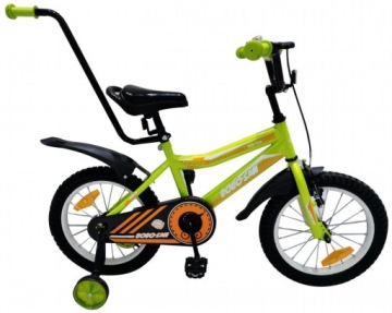 ДЕТСКИЙ ВЕЛОСИПЕД BMX С НАПРАВЛЯЮЩИМИ БОКОВЫМИ КОЛЕСАМИ 16 ДЮЙМОВ ДЕТСКИЙ ВЕЛОСИПЕД