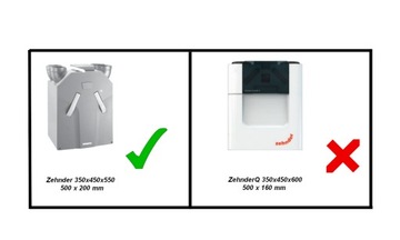 Фильтр для Zehnder Comfoair 350 450 550 G4 2 шт.