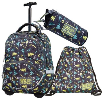 PLECAK CoolPack SZKOLNY MŁODZIEŻOWY NA KÓŁKACH