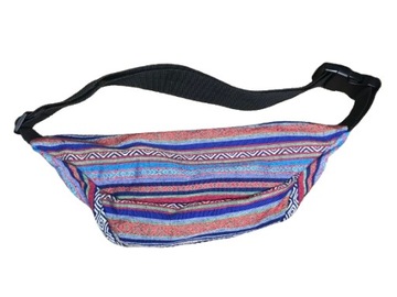 Torebka nerka saszetka boho etno folk kolorowa indie hippie na pas
