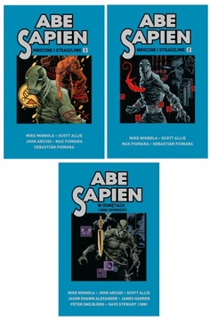 Abe Sapien MROCZNE I STRASZLIWE W ODMĘTACH Tom 1-3