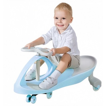 Детские колеса Gravity Ride-On RoyaliTo TWISTER CAR со светодиодной подсветкой БЕСПЛАТНЫЙ РЕМЕНЬ