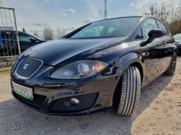 Seat Leon II 1.6 CR 105KM 2010 SEAT Leon II LIFT 1.6 TDI 105 KM 2 kompl. kół nawigacja alufelgi gwarancja, zdjęcie 1