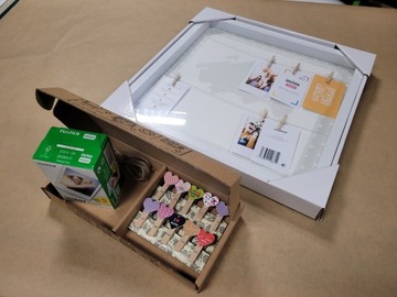 Подарок!!! Fuji Instax Mini 20 фото + рамка + Instapack