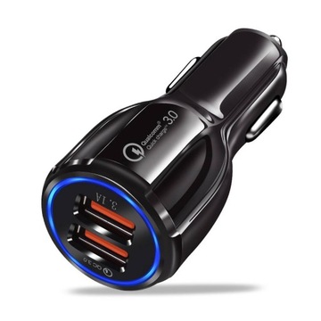 АВТОМОБИЛЬНОЕ ЗАРЯДНОЕ УСТРОЙСТВО 3.1A QC 3.0