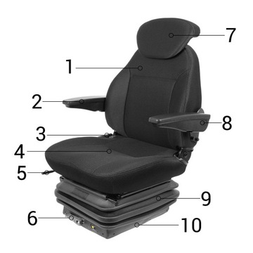 Механическое сиденье United Seats CS85/C1