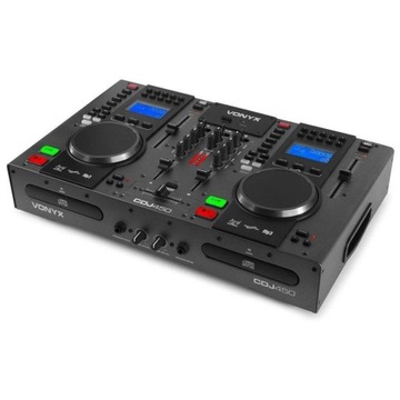 Vonyx CDJ450 двойной CD-плеер MP3 USB BT-микшер