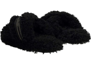 Tommy Hilfiger Domowe FW0FW06576 37/38 Sherpa Fur Home Slippers Strap