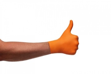 GOGRIP НИТРИЛОВЫЕ ПЕРЧАТКИ STRONG ORANGE XL