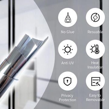 Зеркальная пленка для окон – Privacy Foil