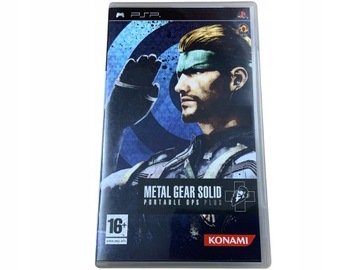 Metal Gear Solid Portable Ops Plus + komplet PSP