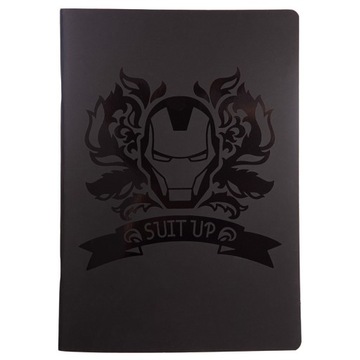 COOLPACK DISNEY ZESZYT W LNIIE A-4 CZARNY MARVEL IRON MAN