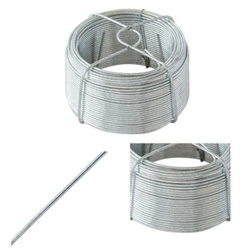 Drut stalowy 1,5mm 30m galwanizowany