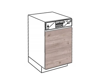 ecoModel Front do zmywarek FZ 45A Dąb Sonoma Ciemn