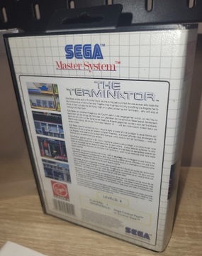 THE TERMINATOR - SEGA MASTER SYSTEM SMS KOMPLET +PROTEKTOR