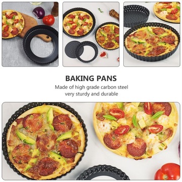 Противень для выпечки пиццы, круглая доска для закусок для печенья P