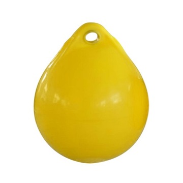 Odbojnik doku do łodzi z PVC Żółty 25x30cm 2,8cm