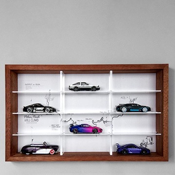 Витрина Масштаб 1/64, литая под давлением модель автомобиля, чехол