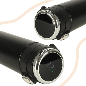 ТЕРМОКРУЖКА СО СВЕТОДИОДНЫМ ДИСПЛЕЕМ ТЕРМОС ДЛЯ КОФЕ И ЧАЯ НАБОР ИЗ 2 ПРЕДМЕТОВ