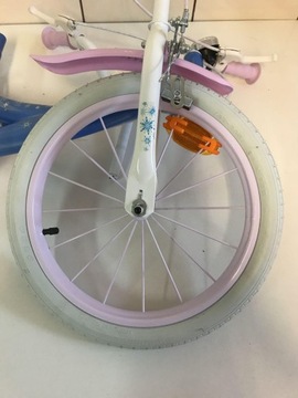 АТЛАС. ВЕЛОСИПЕД ДЛЯ ДЕВОЧЕК 16 ДЮЙМОВ, СИНИЙ/БЕЛЫЙ