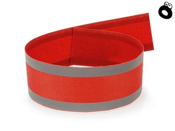 Светоотражающая повязка + ваш собственный логотип.