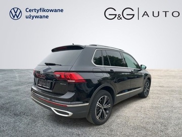 Volkswagen Tiguan II SUV Facelifting 2.0 TDI 200KM 2022 Volkswagen Tiguan 2.0 TDI SCR 4Mot Elegance DSG,SerwisASO,Bezwypadkowy,VAT, zdjęcie 4