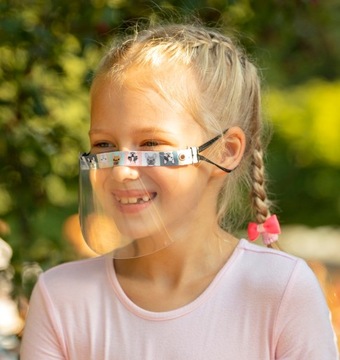 МАСКА МИНИ-ВИЗОР ДЛЯ ДЕТЕЙ В ШКОЛУ 12 размер.